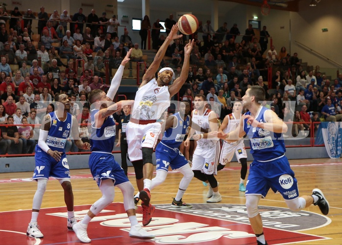 07.10.2018 Basketball ABL 2018/19 Grunddurchgang 2. Runde Traiskirchen Lions vs. Oberwart Gunners