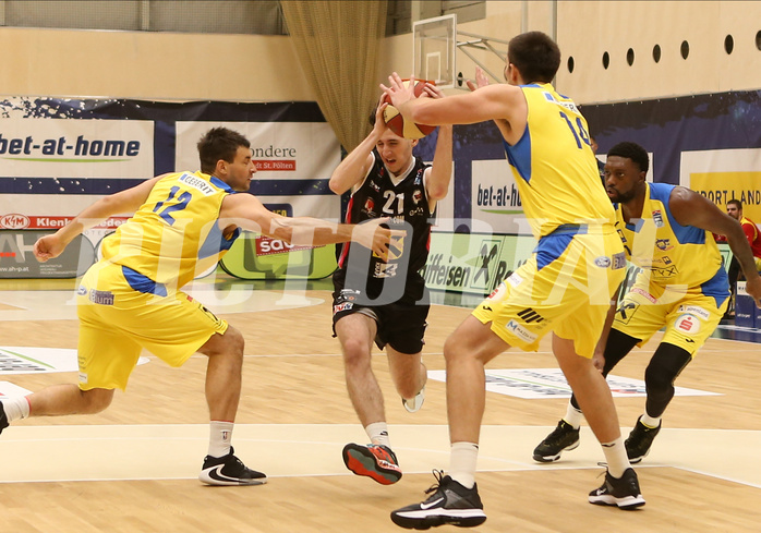 Basketball Superliga 20120/21, Grunddurchgang 7.Runde SKN St.Pölten vs. Flyers Wels
