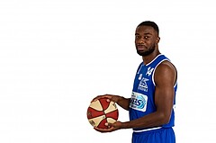 Basketball, ABL 2018/19, Media, Oberwart Gunners, Christopher Tawiah (14)