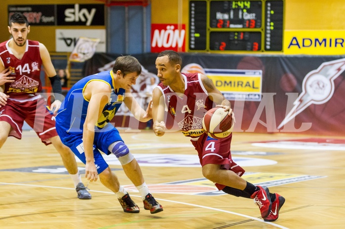 Basketball ABL 2015/16 Grunddurchgang 12.Runde Traiskirchen Lions vs. UBSC Graz