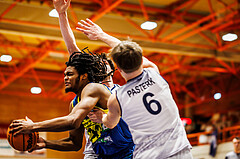 Basketball, win2day Basketball Superliga 2023/224, Grunddurchgang Runde 21, BBC Nord Dragonz, UBSC Graz, Justin McCaw (13)