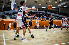 Basketball, Basketball Zweite Liga 2024/25, Grunddurchgang 3.Runde, Vienna Timberwolves, Vienna United, Daniele Kuchar (22)