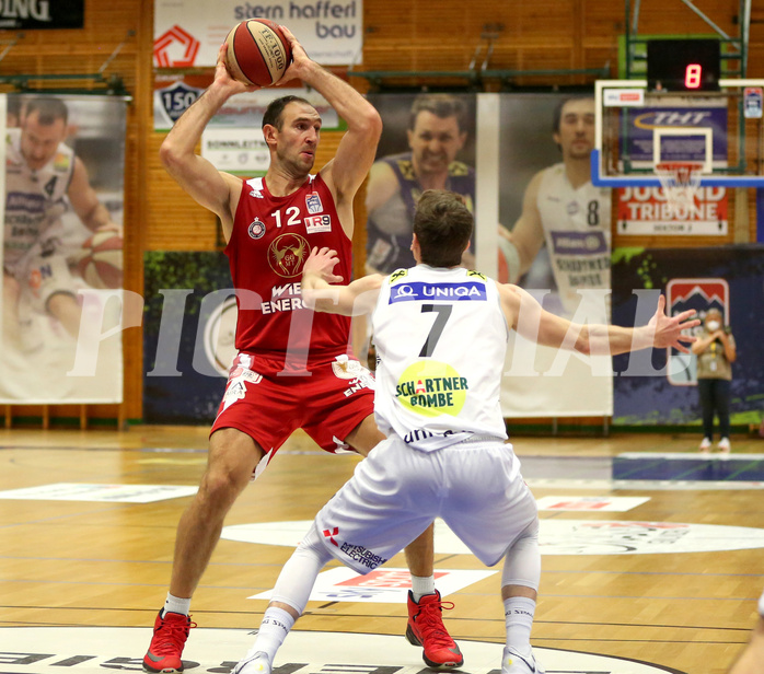 Basketball Superliga 2020/21, Grunddurchgang 18.Runde Gmunden Swans vs. BC Vienna


