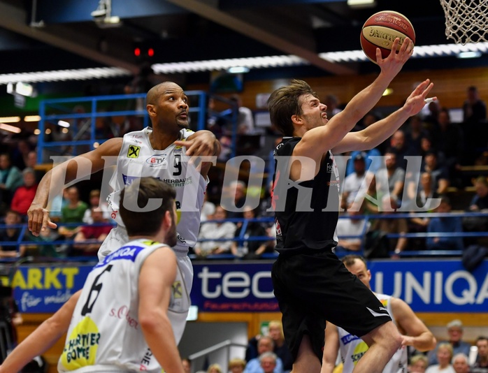 8 Basketball ABL 2017/18 CUP HF Gmunden Swans vs Flyers Wels