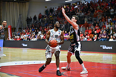 Win2Day Basketball Superliga 2022/23, Playoff,
Semifinale Spiel 4, Flyers Wels vs Swans Gmunden,