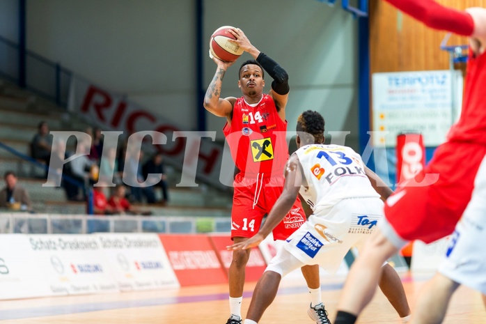 Basketball ABL 2015/16 Grunddurchgang 33.Runde Oberwart Gunners vs. WBC Wels