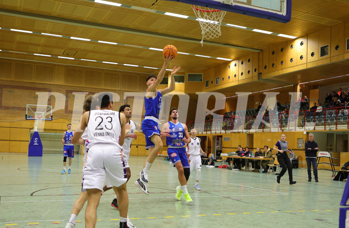 Basketball Zweite Liga 2023/24, Grunddurchgang 9.Runde Vienna United vs. Kufstein Towers