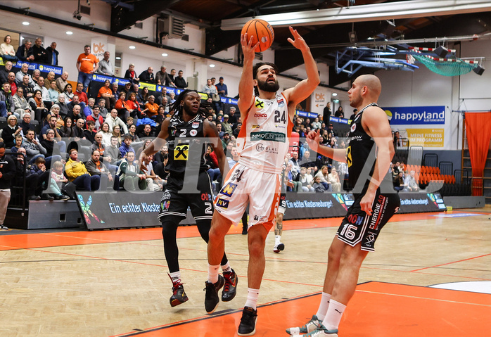 Basketball Superliga 2024/25, Grunddurchgang 11.Runde Klosterneuburg Dukes vs. Flyers Wels