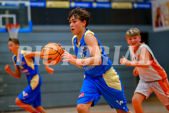 14.12.2024 Österreichischer Basketballverband 2024/25, SLMU14, Basket Dukes vs. SKN St. Pölten
