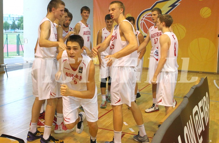 Basketball FIBA U18 European Championship Men 2015 DIV B Team Austria vs. Team Denmark


