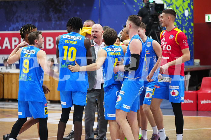 Win2day Basketball Superliga 2023/24, Grunddurchgang, 22. Runde, Kapfenberg vs. St.Pölten


