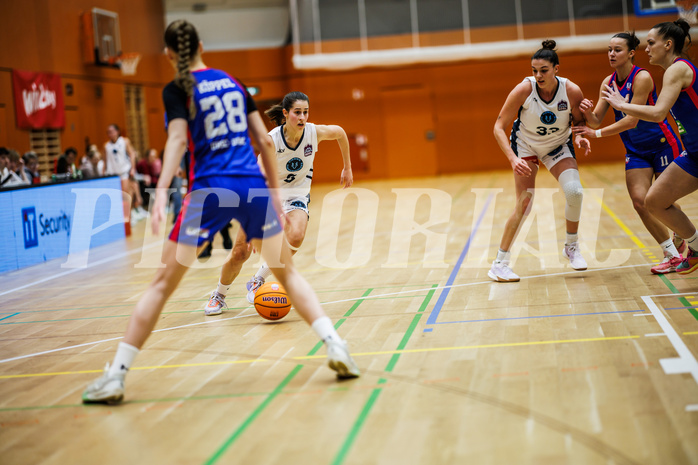 Basketball, Win2Day Basketball Damen Superliga 2024/25, Grunddurchgang 10.Runde, Vienna Timberwolves, UBSC DBBC Graz, Aleksandra Novakovic (8)