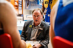 Basketball, bet-at-home Basketball Superliga 2020/21, Platzierungsrunde, 1. Runde, Oberwart Gunners, Gmunden Swans, Anton Mirolybov (Head Coach)