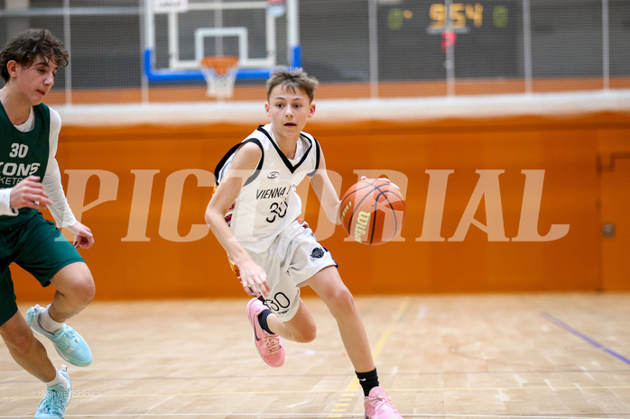 08.03.2025 Österreichischer Basketballverband 2024/25, SLMU16, Post SV Wien vs Dornbirn Lions