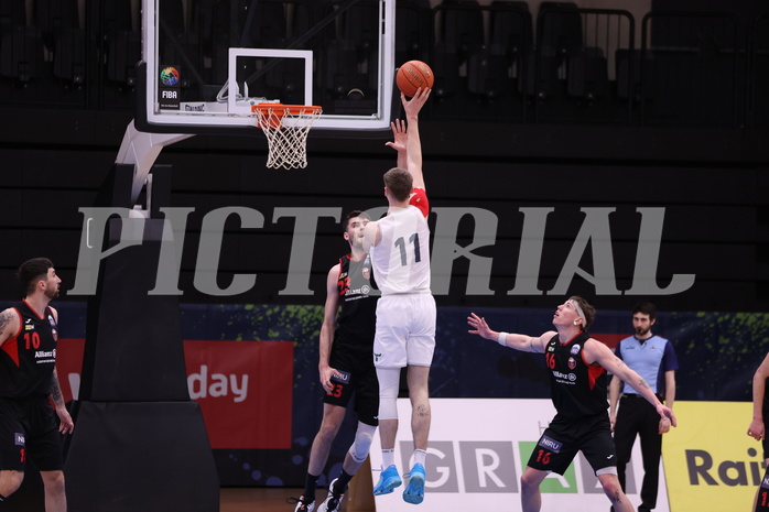 05.02.2023, Graz, Raiffeisen Sportpark Graz, Basketball Zweite Liga 2022/23, Grunddurchgang, Runde 15, Future Team Steiermark vs Mistelbach Mustangs 