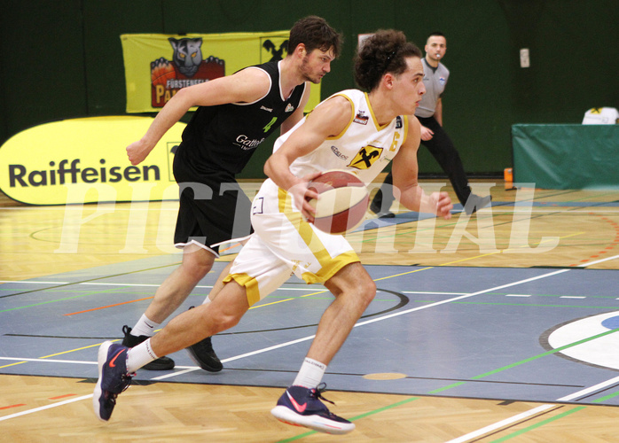 Basketball 2.Bundesliga 2020/21 Grunddurchgang 16.Runde  Fürstenfeld Panthers vs  Basket Flames 