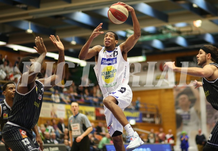 Basketball ABL 2015/16 Grunddurchgang 23.Runde Gmunden Swans vs. Güssing Knights