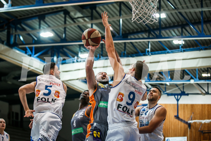 Basketball, bet-at-home Basketball Superliga 2020/21, Grunddurchgang 8. Runde, Oberwart Gunners, Klosterneuburg Dukes, Predrag Miletic (8)