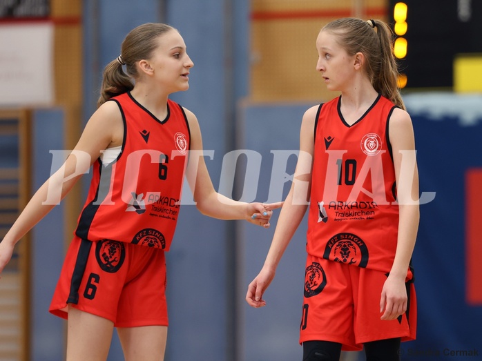 Basketball Superliga 2024/25, SLWU14 Traiskirchen Lionesses vs. UBI Graz


