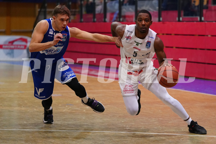 Basketball Superliga 2021/22, Grundduchgang 11.Runde , Kapfenberg Bulls vs. Oberwart


