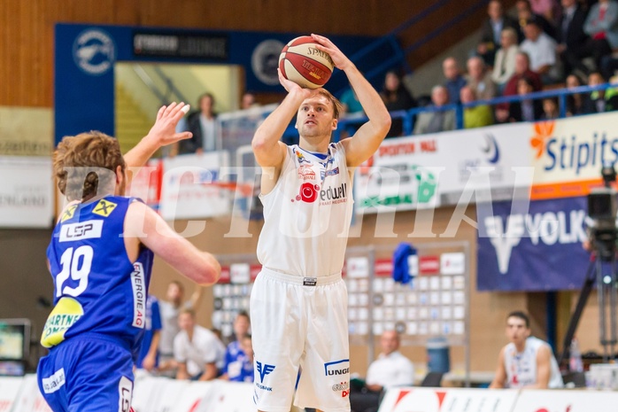 Basketball ABL 2015/16 Grunddurchgang 3.Runde Oberwart Gunners vs. Gmunden Swans