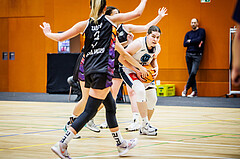 Basketball, Win2Day Basketball Damen Superliga 2023/24, Grunddurchgang 12.Runde, Vienna Timberwolves, Vienna United, Viktoria Trailovic (15)