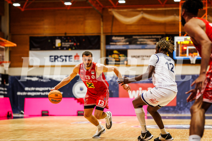 Basketball, win2day Basketball Superliga 2024/25, Grunddurchgang Runde 3, BBC Nord Dragonz, Flyers Wels, Radii Caisin (13)