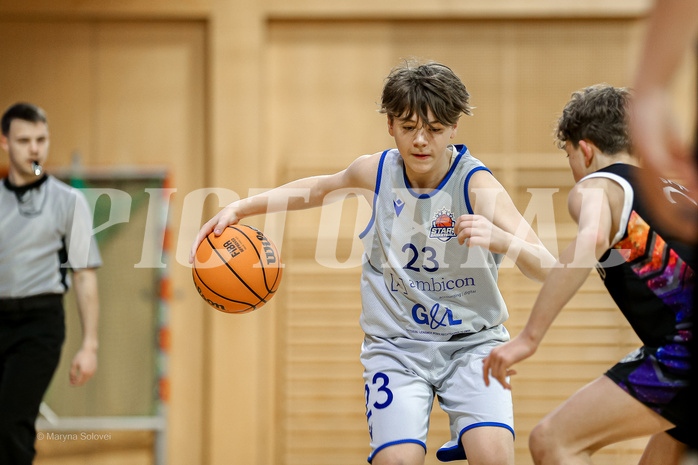 09.03.2025 Österreichischer Basketballverband 2024/25, SLMU14, STARS Basketball vs Vienna United