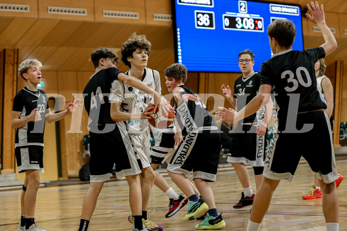 22.03.2025 Österreichischer Basketballverband 2024/25, SLMU14, Vienna Giants vs. BBC Nord Dragonz 