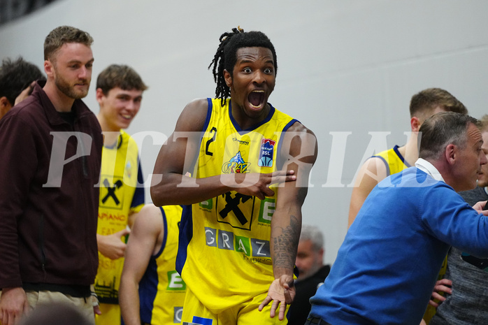 Basketball Superliga 2021/22, 10. Platzierungsrunde, UBSC Graz vs. Kapfenberg


