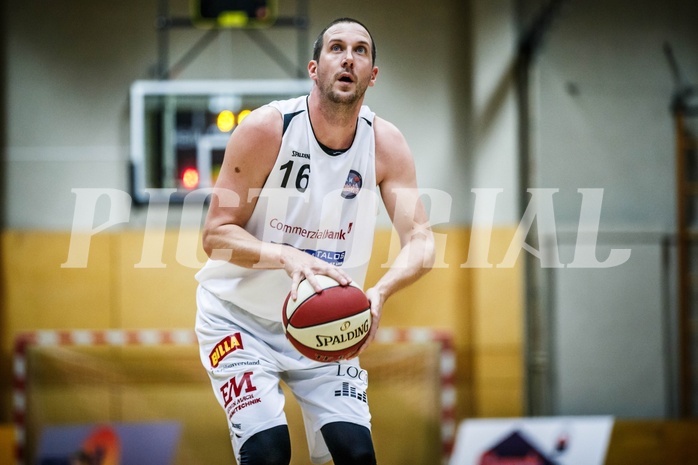 Basketball, 2.Bundesliga, Grunddurchgang 2.Runde, Mattersburg Rocks, KOS Celovec, Corey HALETT (16)