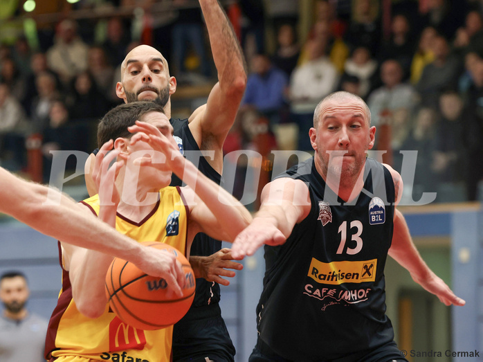 Basketball Zweite Liga 2024/25, Grunddurchgang 14.Runde Traiskirchen Lions NextGen vs. Mattersburg Rocks