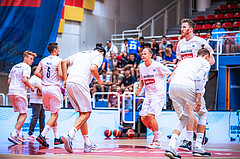 Basketball, FIBA Men´s Eurobasket Qualifiers 2023, , Österreich, Zypern, David Vötsch (9), Jakob Pöltl (12)