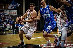 Basketball, ABL 2018/19, Playoff VF Spiel 3, BC Vienna, Oberwart Gunners, Luka Gvozden (10)