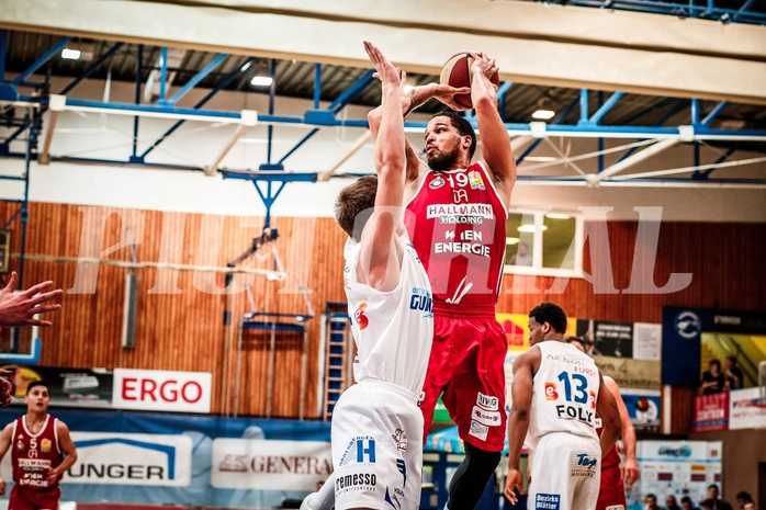 Basketball, ABL 2017/18, Grunddurchgang 27.Runde, Oberwart Gunners, BC Vienna, Jason Detrick (19)