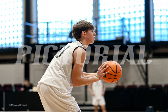 02.03.2025 Österreichischer Basketballverband 2024/25, SLMU16 Basket Flames WAT vs. FCN Baskets Wels