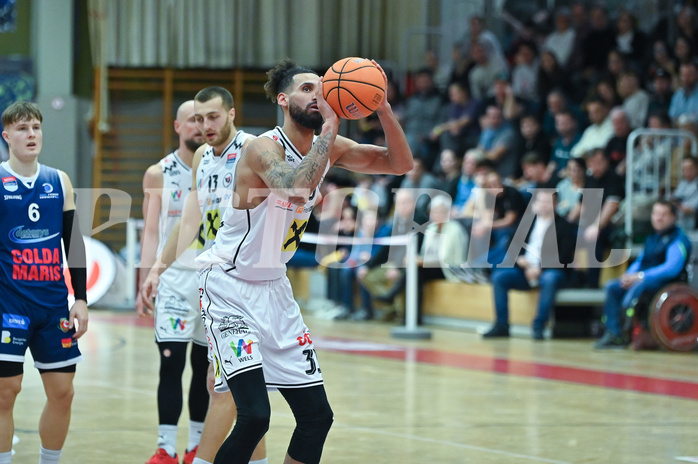 Basketball, Superliga 2024/25, Grunddurchgang 17.Runde, Flyers Wels vs. BBC Nord Dragonz,
