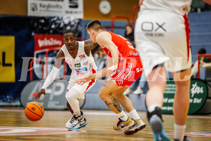 Basketball, win2day Basketball Superliga 2024/25, Grunddurchgang 8.Runde, SKN St. Pölten, Flyers Wels, Richard Williams Jr. (3)