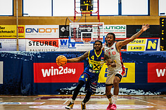 Basketball, win2day Basketball Superliga 2023/24, 10.Plazierungsrunde, Traiskirchen Lions, UBSC Graz, Jeremy Smith (4)