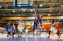 Basketball ABL 2015/16 Grunddurchgang 22.Runde Oberwart Gunners vs. Gmunden Swans