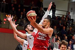 Basketball ABL 2017/18, Grunddurchgang 10.Runde Flyers Wels vs. BC Vienna