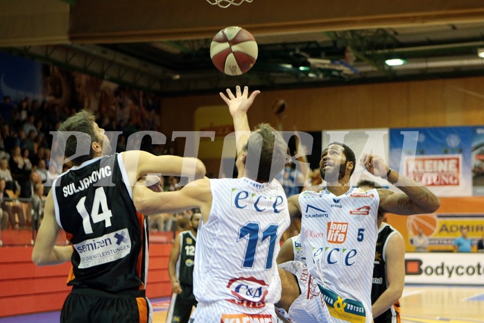 Basketball ABL 2015/16 Grunddurchgang 3.Runde   Kapfenberg Bulls vs BK Dukes Klosterneuburg