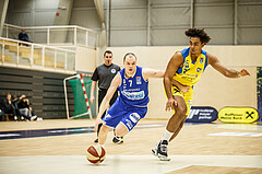 Basketball, bet-at-home Basketball Superliga 2020/21, Grunddurchgang 15. Runde, SKN St. Pölten Basketball, Oberwart Gunners, Sebastian Käferle (7)