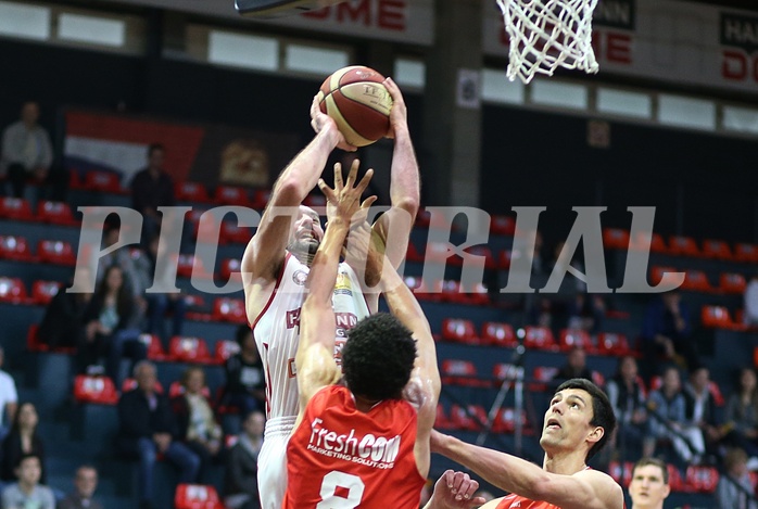 Basketball ABL 2016/17, Playoff VF Spiel 1 BC Vienna vs. WBC Wels