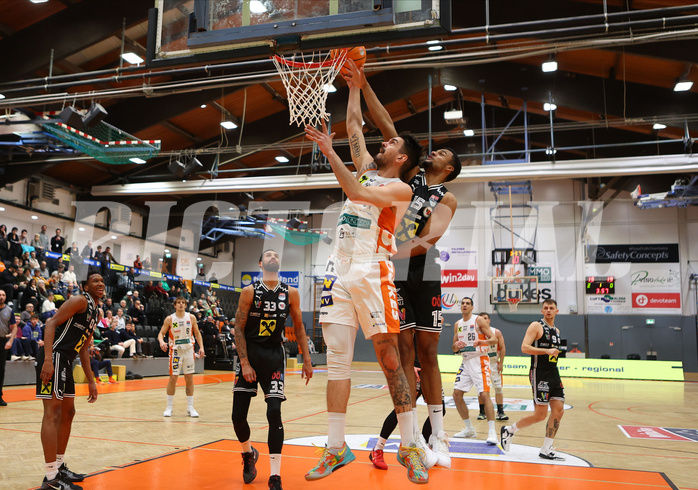 Basketball Superliga 2024/25, 2.Plazierungsrunde Klosterneuburg Dukes vs. Flyers Wels


