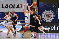 Win2Day Basketball, Damen Superliga 2022/23, Grunddurchgang 12. Runde, DBB LZ OÖ vs Basket Flames,