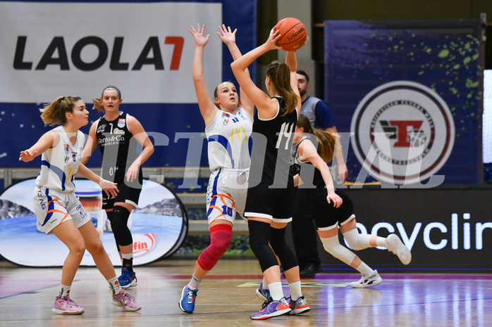 Win2Day Basketball, Damen Superliga 2022/23, Grunddurchgang 12. Runde, DBB LZ OÖ vs Basket Flames,