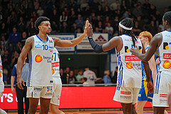 Basketball Superliga 2024/25, Grunddurchgang 15.Runde Oberwart Gunners vs. SKN St.Pölten