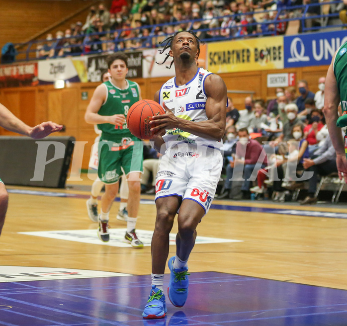 Basketball Superliga 2021/22, 4.Plazierungsrunde Gmunden Swans vs. Kapfenberg Bulls


