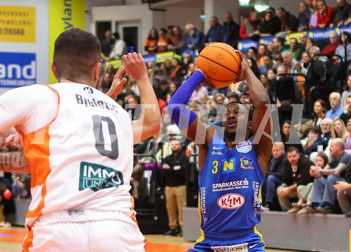 Basketball Superliga 2024/25, Grunddurchgang 18.Runde Klosterneuburg Dukes vs. SKN St. Pölten